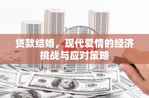泗阳贷款结婚，现代爱情的经济挑战与应对策略