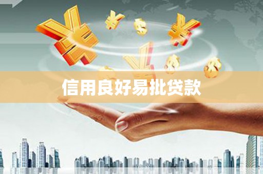 泗阳信用良好易批贷款