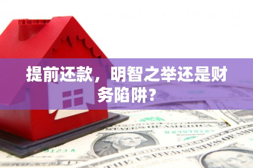 泗阳提前还款，明智之举还是财务陷阱？