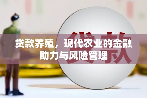 泗阳贷款养殖，现代农业的金融助力与风险管理