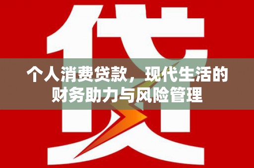 泗阳个人消费贷款,现代生活的财务助力与风险管理 泗阳个人消费贷款,现代生活的财务助力与风险管理