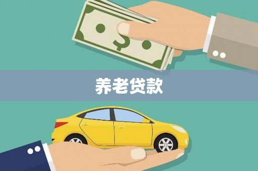 泗阳养老贷款