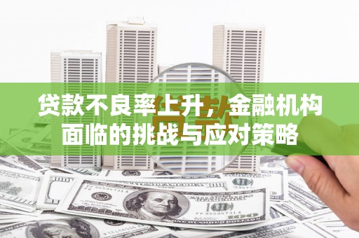 泗阳贷款不良率上升，金融机构面临的挑战与应对策略