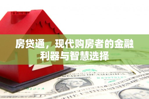 泗阳房贷通，现代购房者的金融利器与智慧选择