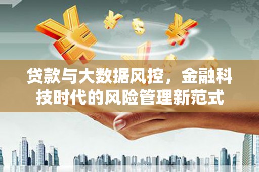 泗阳贷款与大数据风控，金融科技时代的风险管理新范式