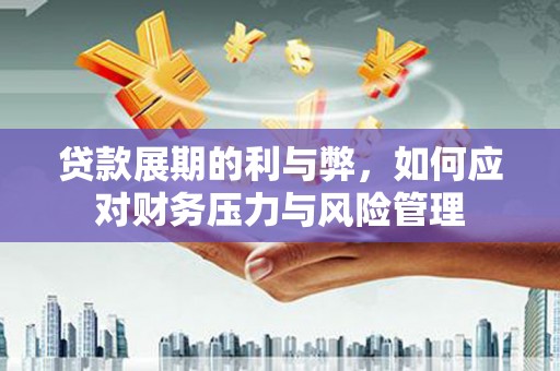泗阳贷款展期的利与弊，如何应对财务压力与风险管理
