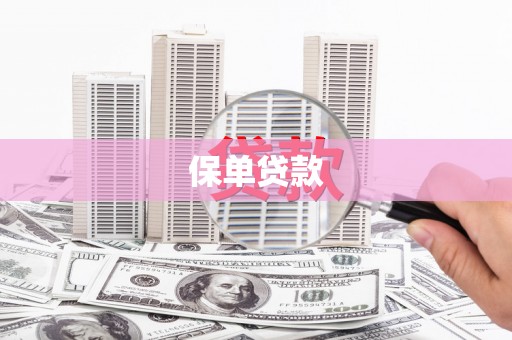 泗阳保单贷款