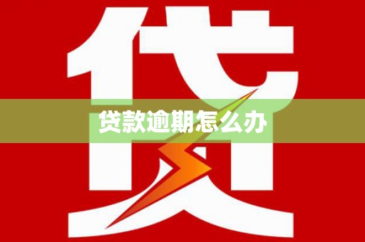 泗阳贷款逾期怎么办
