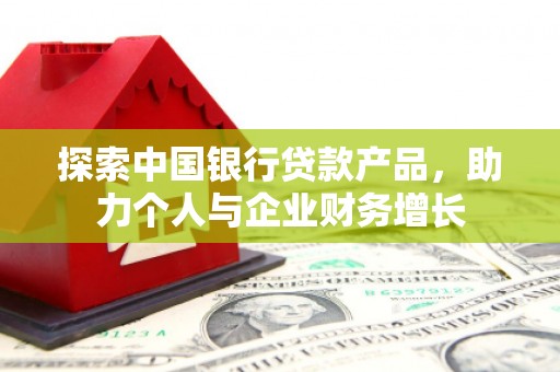 泗阳探索中国银行贷款产品，助力个人与企业财务增长