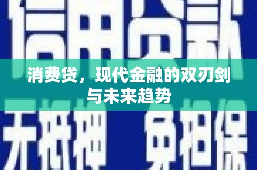 泗阳消费贷，现代金融的双刃剑与未来趋势