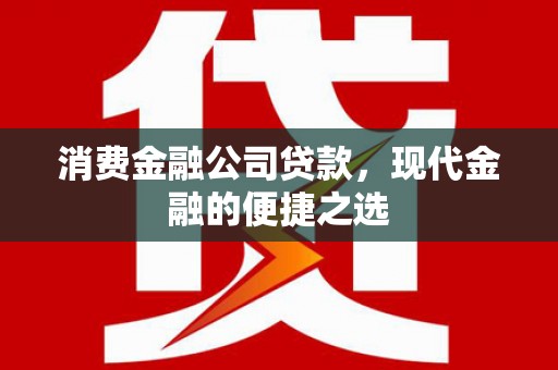 泗阳消费金融公司贷款，现代金融的便捷之选