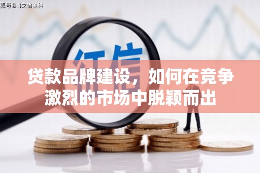 泗阳贷款品牌建设，如何在竞争激烈的市场中脱颖而出