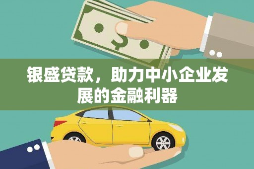 泗阳银盛贷款，助力中小企业发展的金融利器