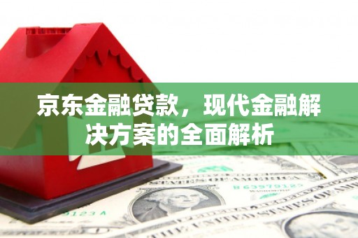 泗阳京东金融贷款，现代金融解决方案的全面解析