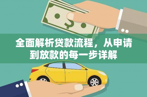 泗阳全面解析贷款流程，从申请到放款的每一步详解