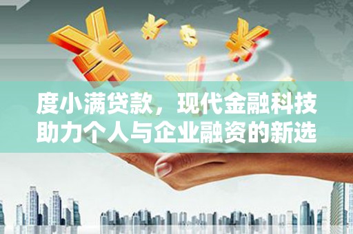 泗阳度小满贷款，现代金融科技助力个人与企业融资的新选择