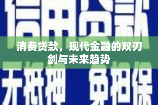 泗阳消费贷款，现代金融的双刃剑与未来趋势