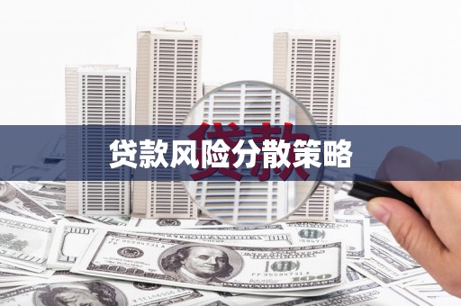 泗阳贷款风险分散策略