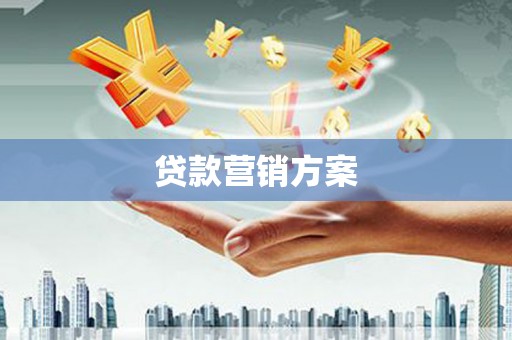 泗阳贷款营销方案
