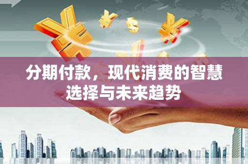 泗阳分期付款，现代消费的智慧选择与未来趋势