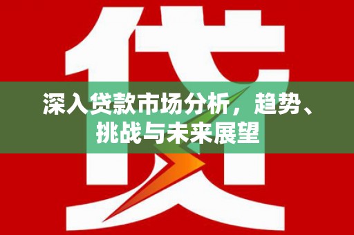 泗阳深入贷款市场分析，趋势、挑战与未来展望