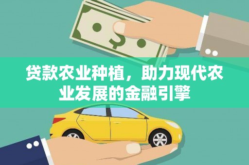 泗阳贷款农业种植，助力现代农业发展的金融引擎