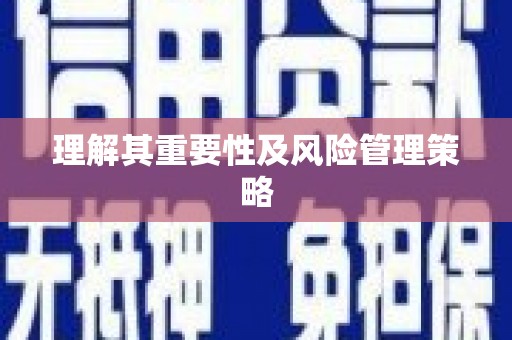 泗阳理解其重要性及风险管理策略