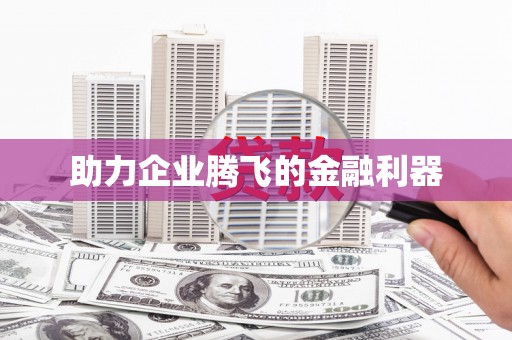 泗阳助力企业腾飞的金融利器