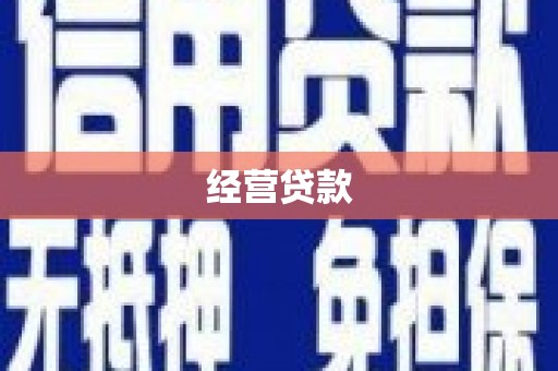泗阳经营贷款