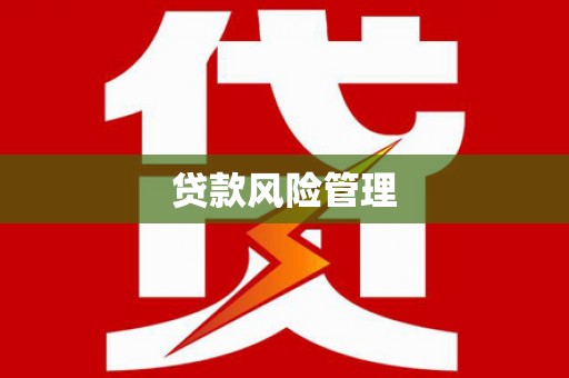 泗阳贷款风险管理