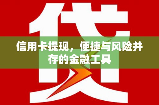 泗阳信用卡提现，便捷与风险并存的金融工具