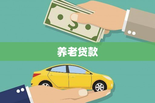 泗阳养老贷款