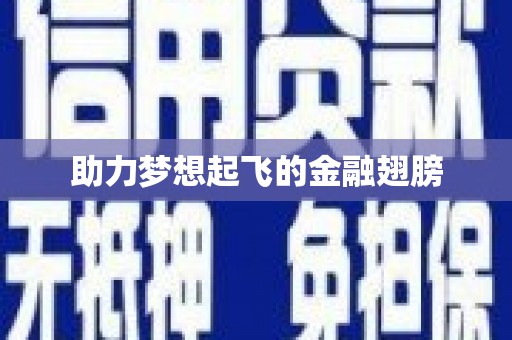 泗阳助力梦想起飞的金融翅膀
