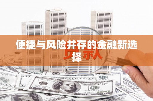 泗阳便捷与风险并存的金融新选择