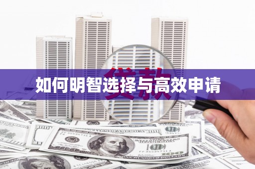 泗阳如何明智选择与高效申请