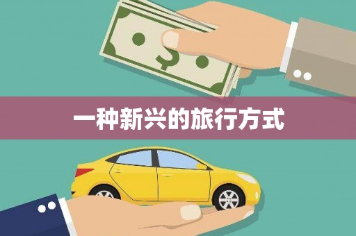 泗阳一种新兴的旅行方式