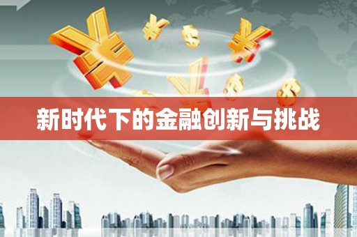 泗阳新时代下的金融创新与挑战