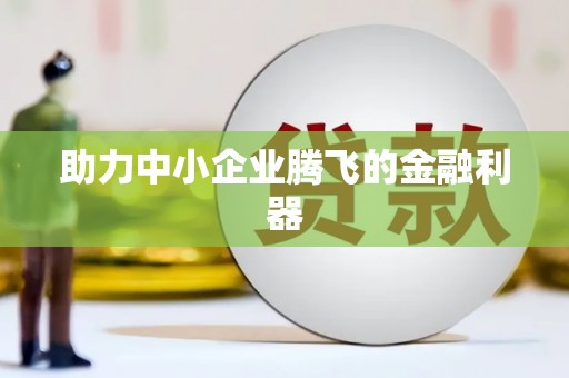 泗阳助力中小企业腾飞的金融利器