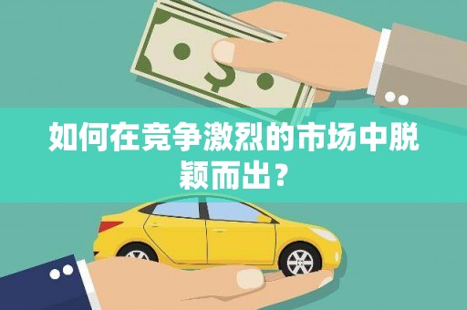 泗阳如何在竞争激烈的市场中脱颖而出？
