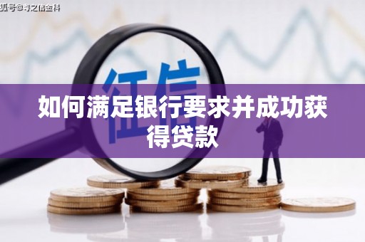 泗阳如何满足银行要求并成功获得贷款