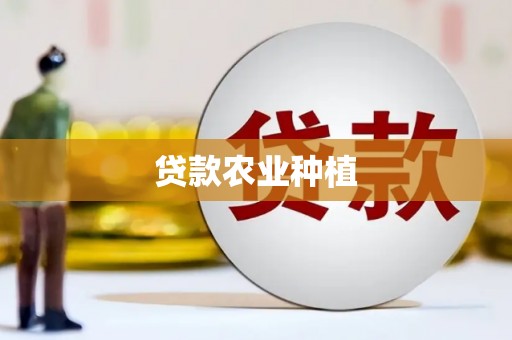 泗阳贷款农业种植